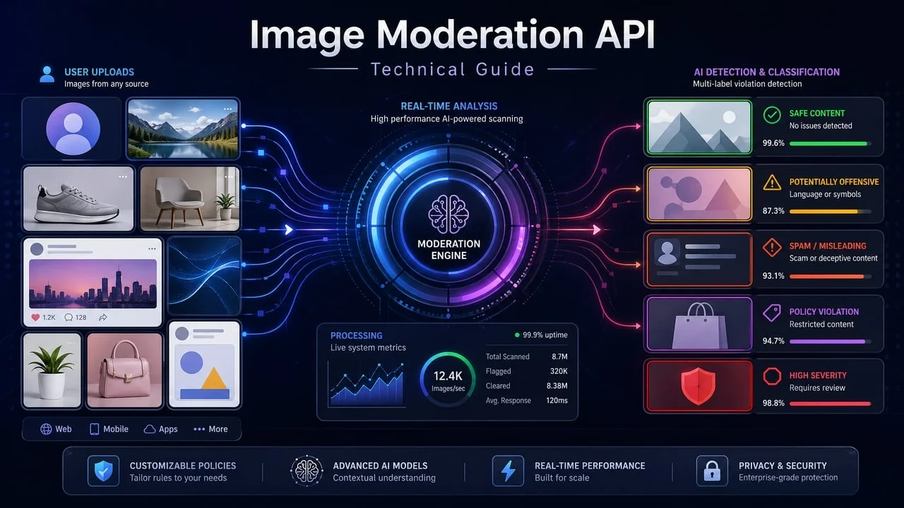 Image Moderation API Guide for User Uploads