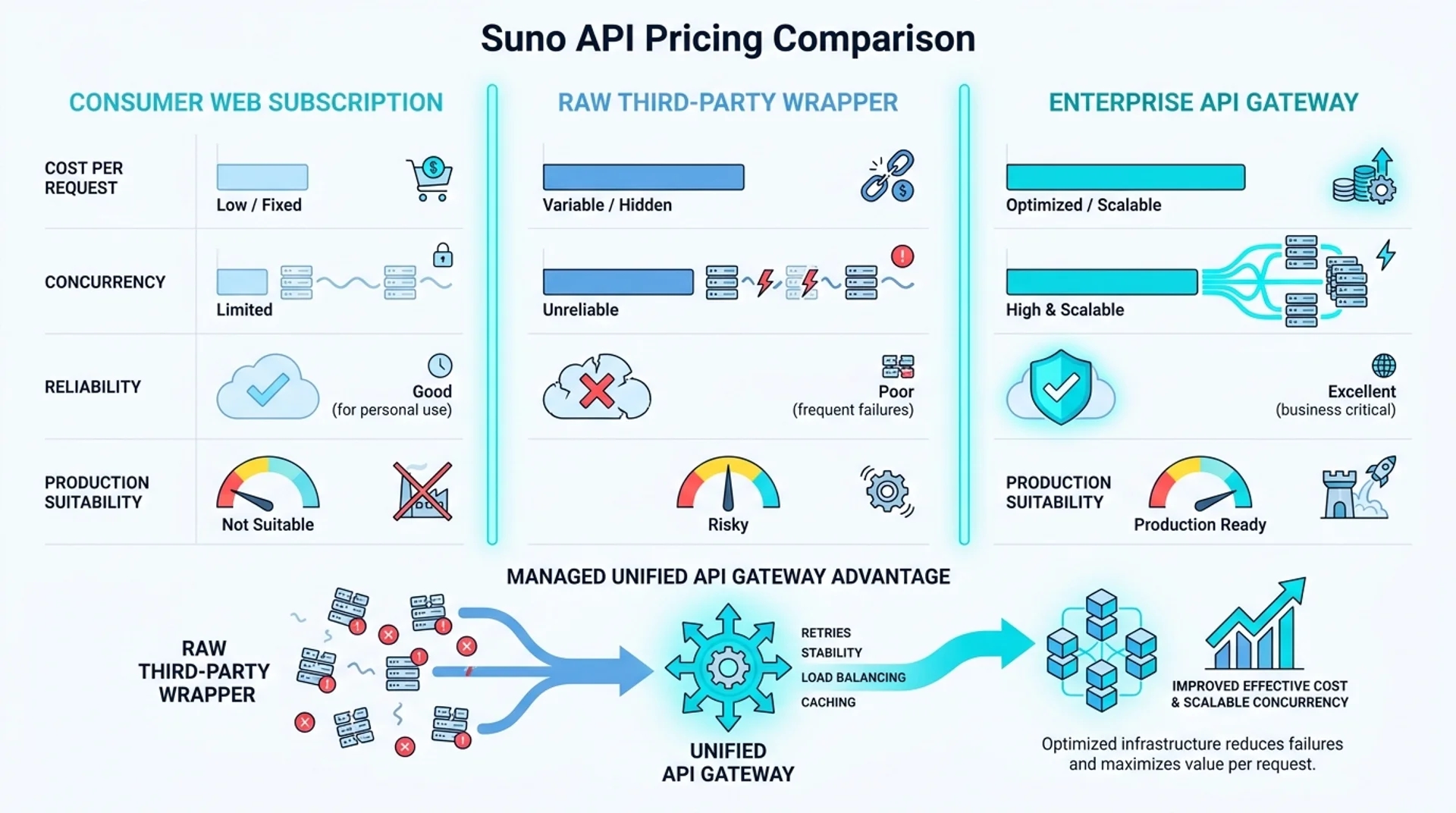 Suno API Pricing Comparison