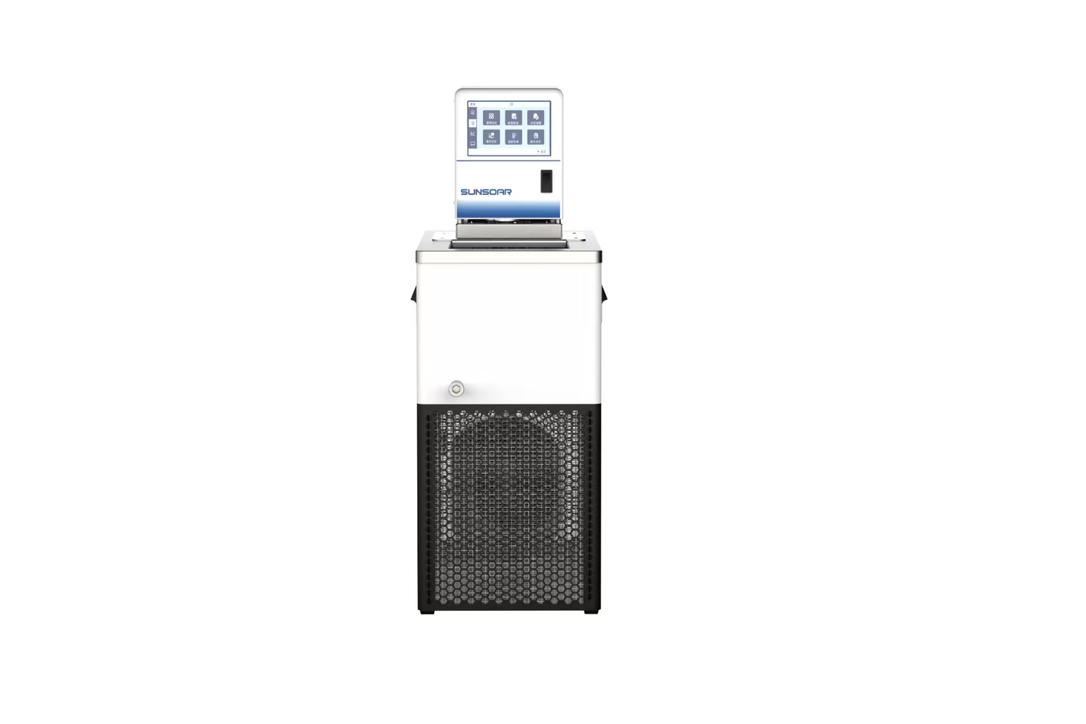 MiniCool chiller connected to rotary evaporator