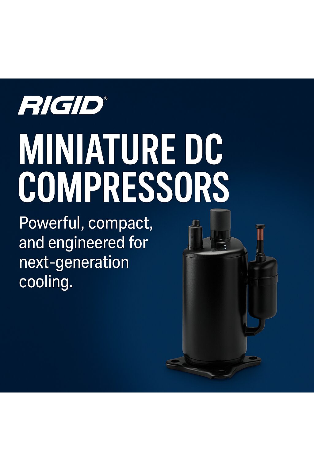 BLDC compressor thermal system architecture for production integration