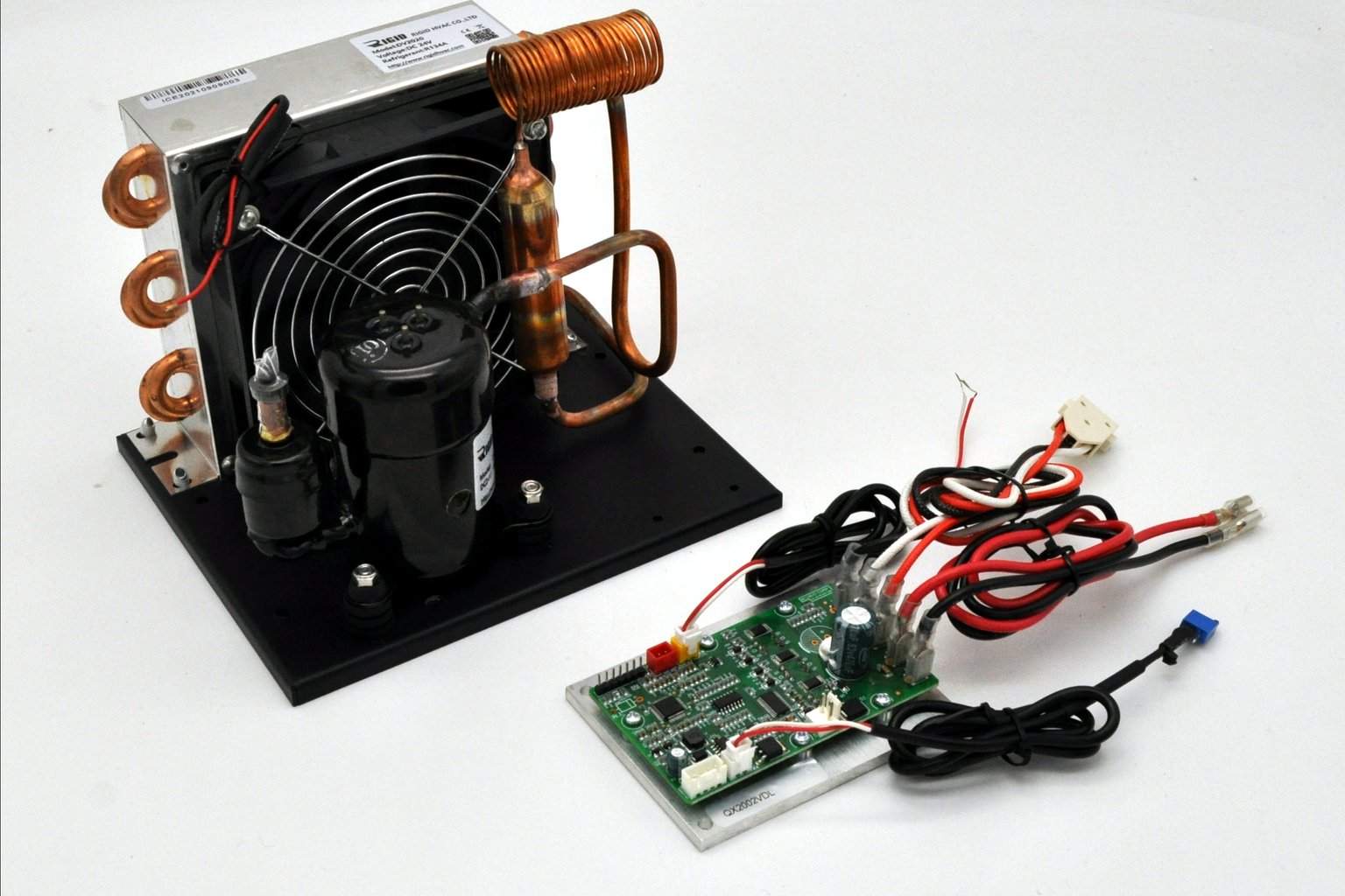 Marine battery enclosure design showing condensate drain routing, airflow separation, and maintenance access
