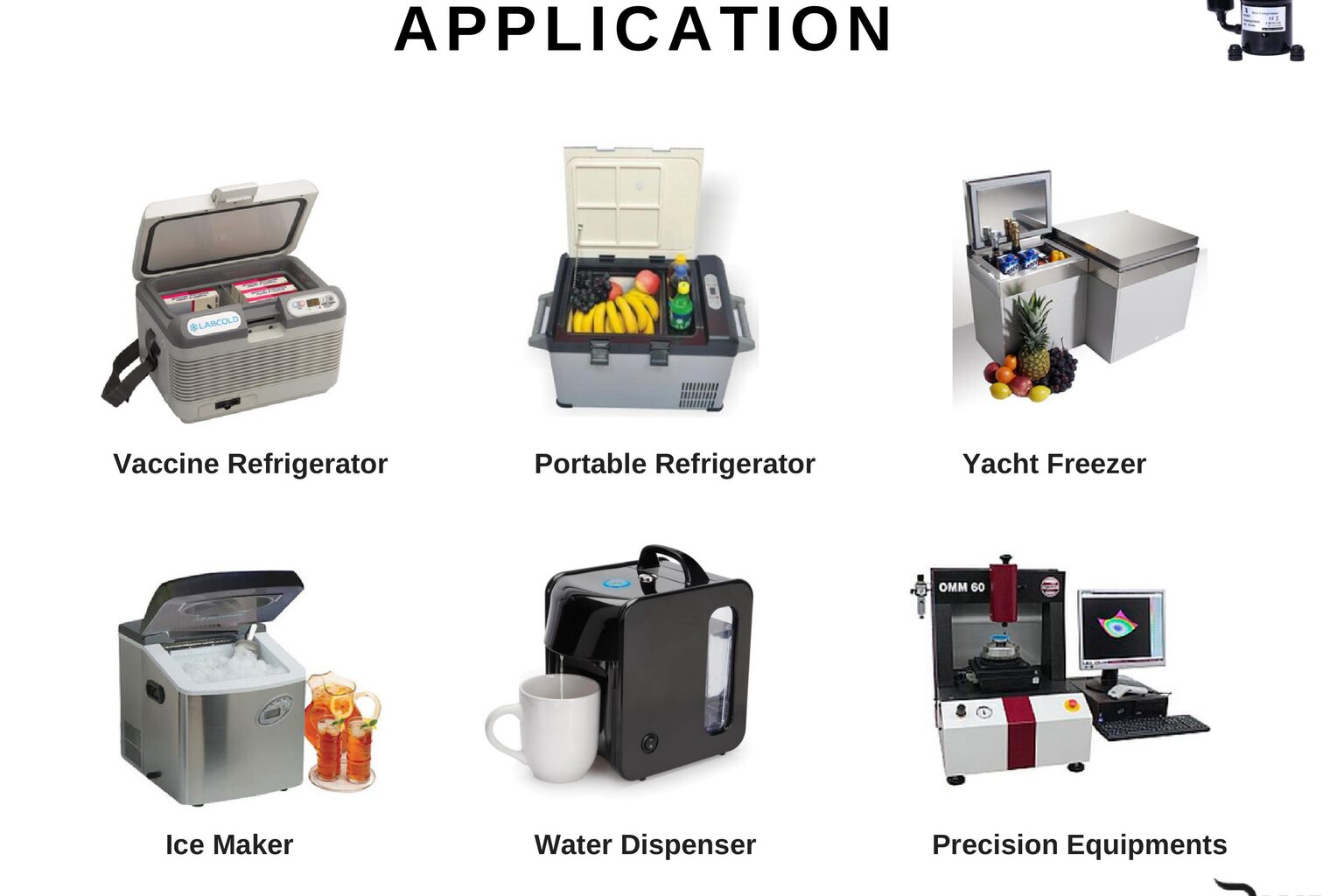 Mini Fridge Compressor Replacement Upgrade Dc