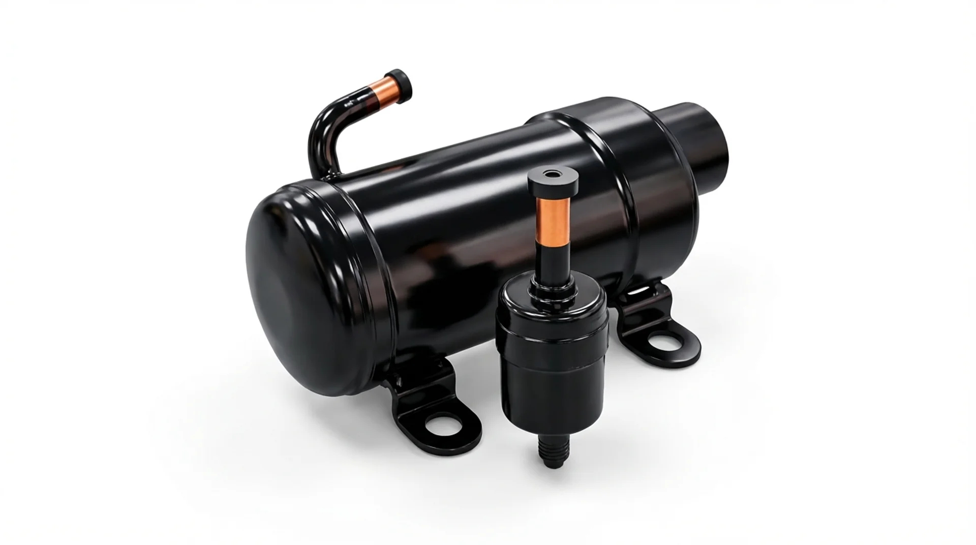 Micro DC air conditioner unit with R290 propane refrigerant for compact space heating and cooling
