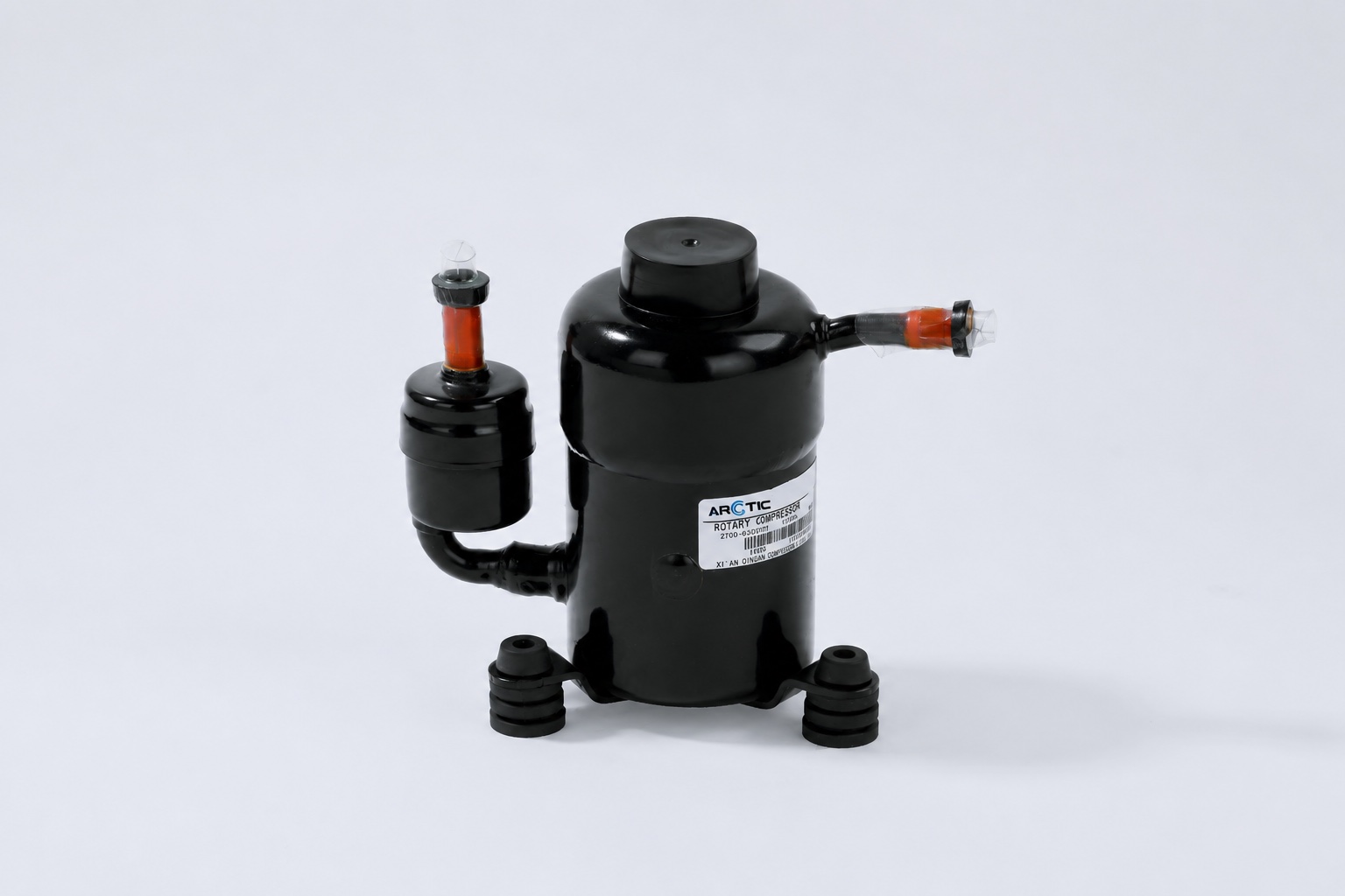 Compact DC condensing unit of the class built with small hydrocarbon refrigerant charges